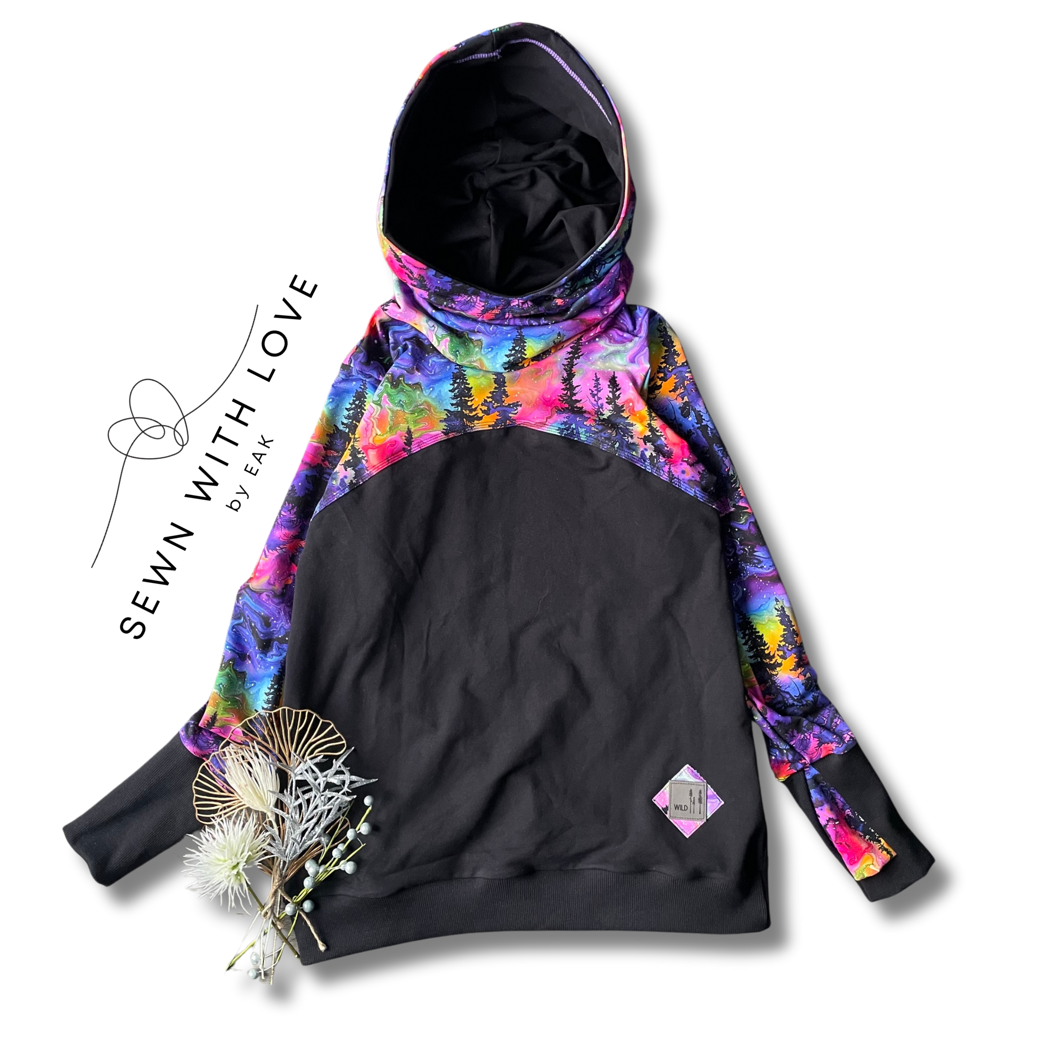 Sunset Forest Adult Hoodie