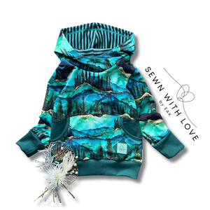 Kids Grow-with-me Forest Hoodie