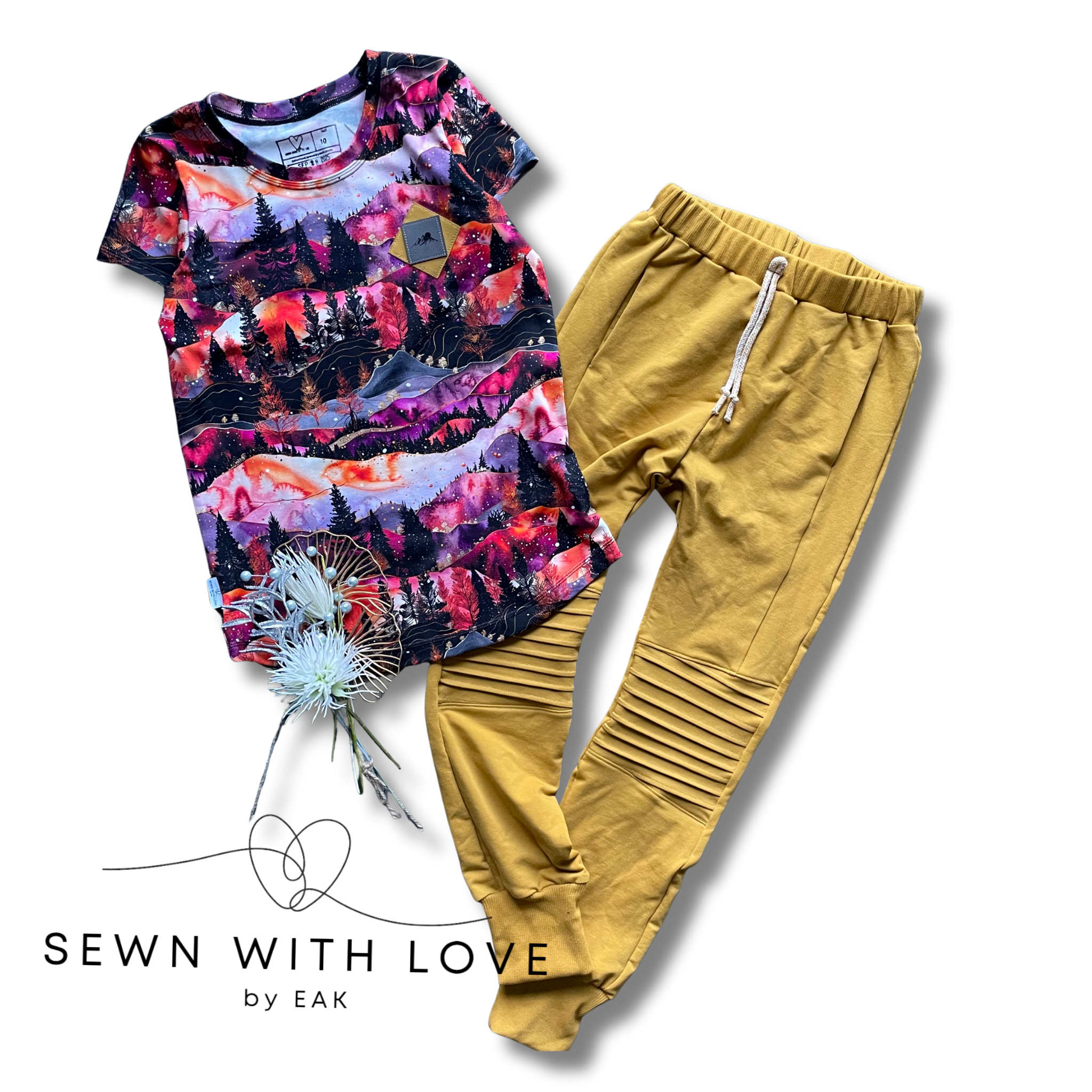 Clothing Capsule for Bess plus extra flared leggings