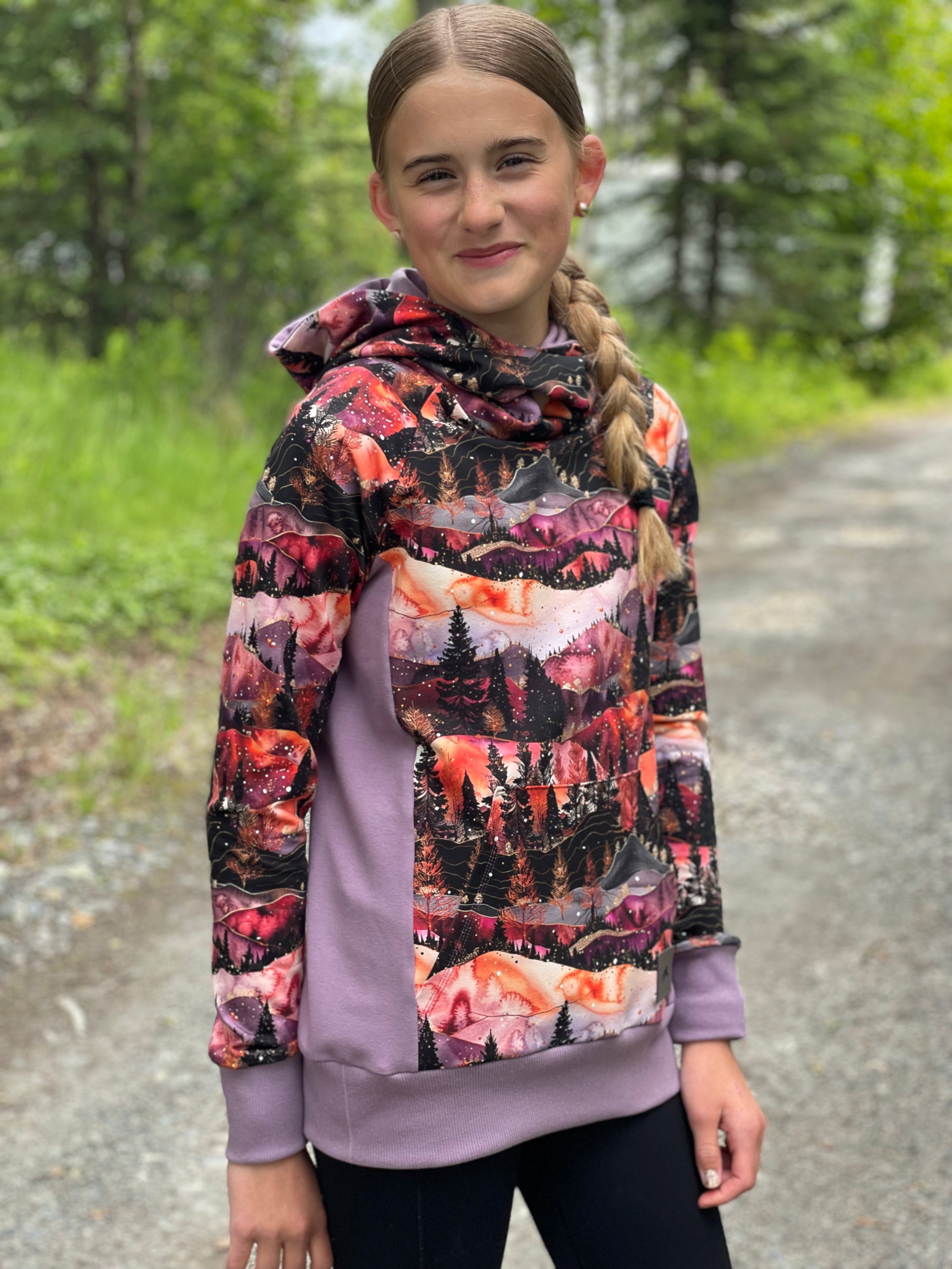 Adult Muted Mountain Hoodie