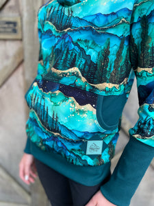 Kids Grow-with-me Forest Hoodie