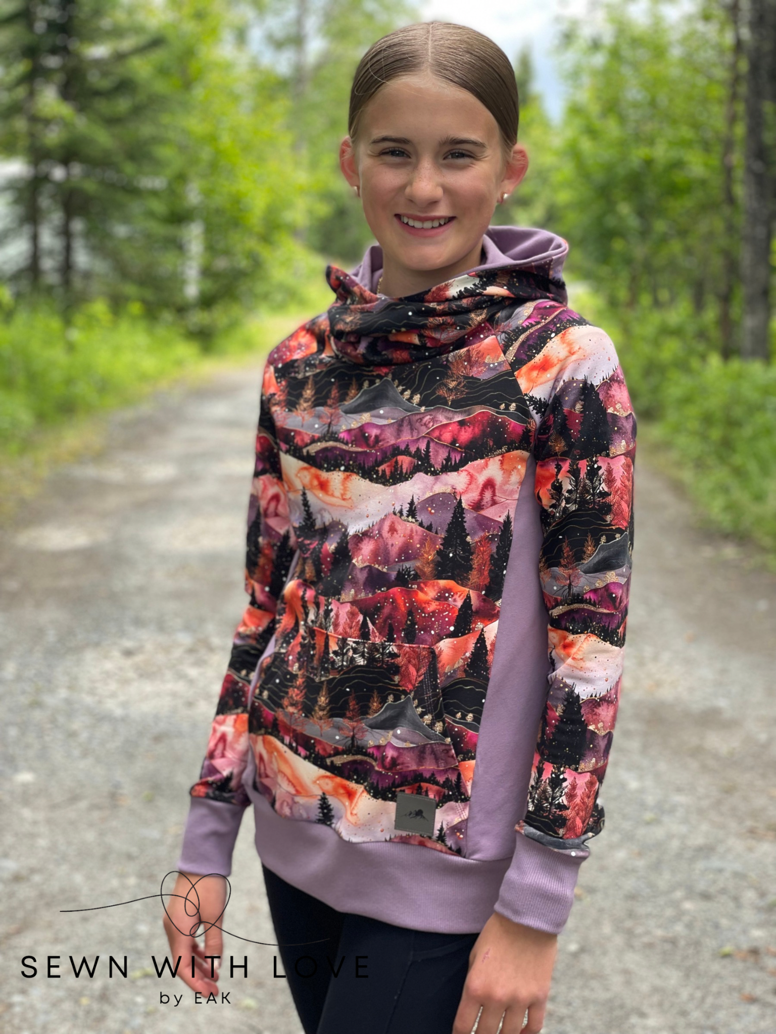 Adult Muted Mountain Hoodie