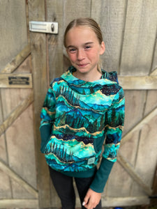 Kids Grow-with-me Forest Hoodie