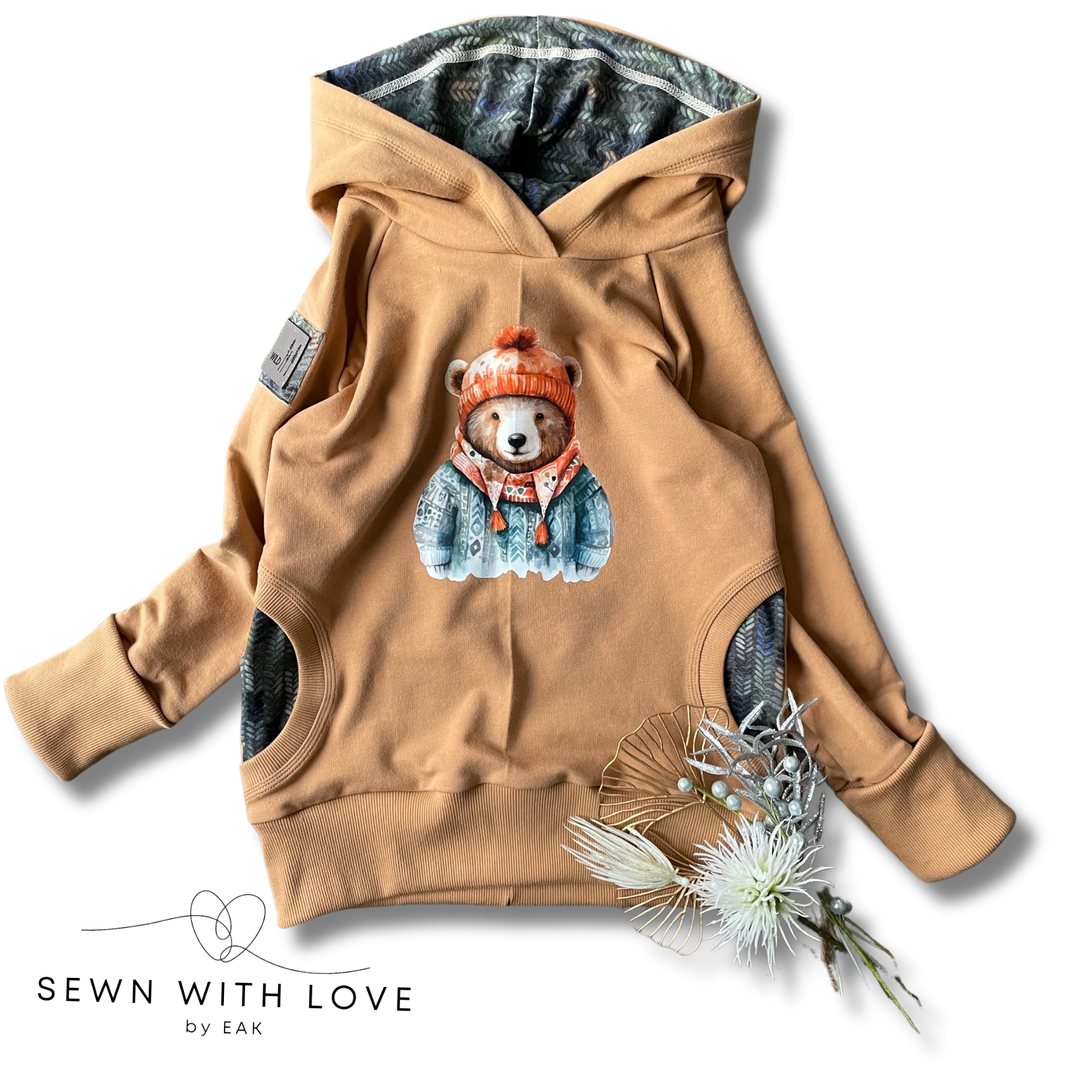 Kids Grow-with-me hoodies