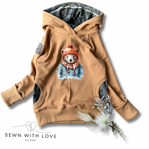 Kids Grow-with-me hoodies