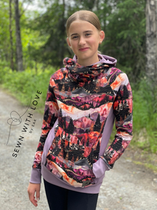 Adult Muted Mountain Hoodie