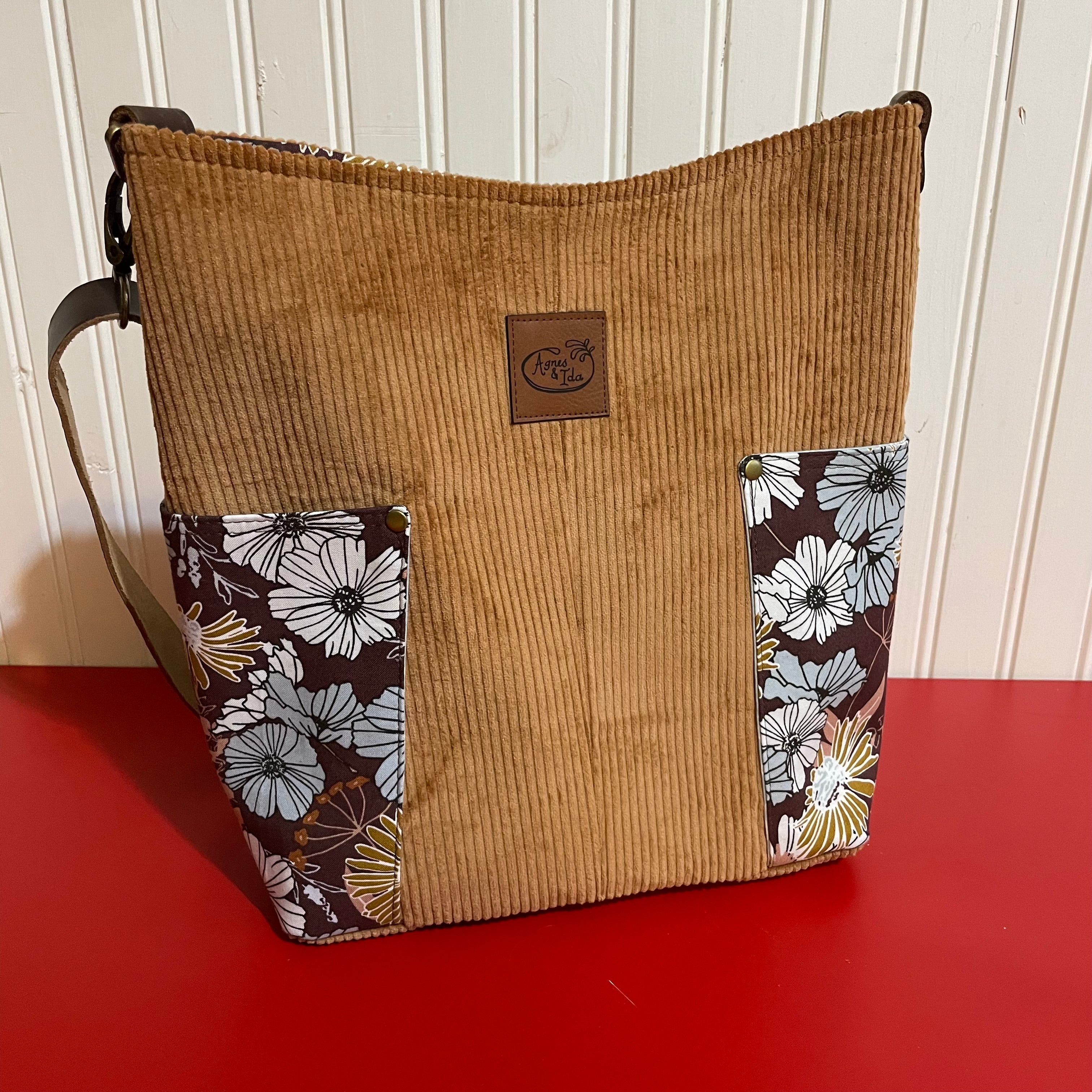 Compass Bag with Leather Strap