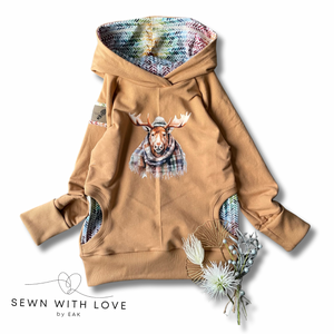 Kids Grow-with-me hoodies