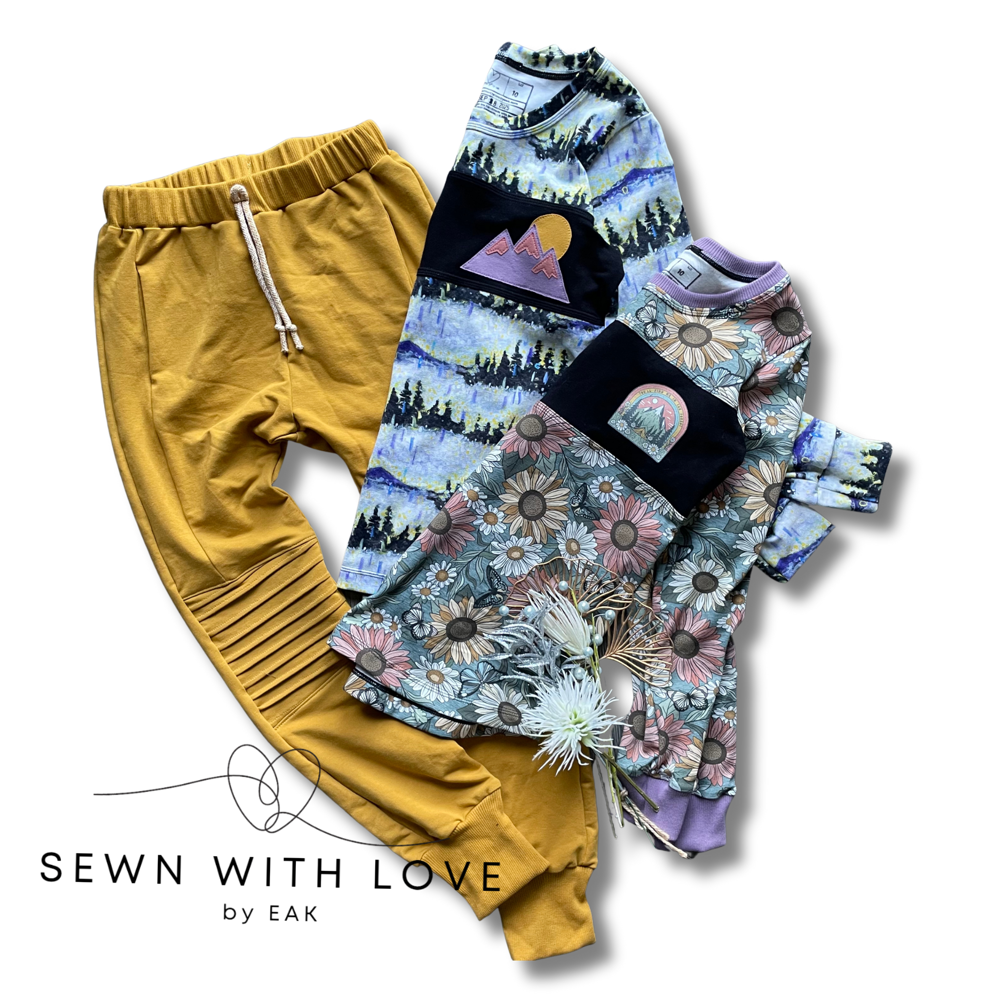 Clothing Capsule for Bess plus extra flared leggings