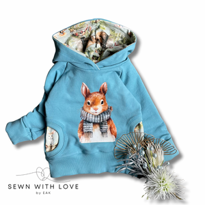 Kids Grow-with-me hoodies